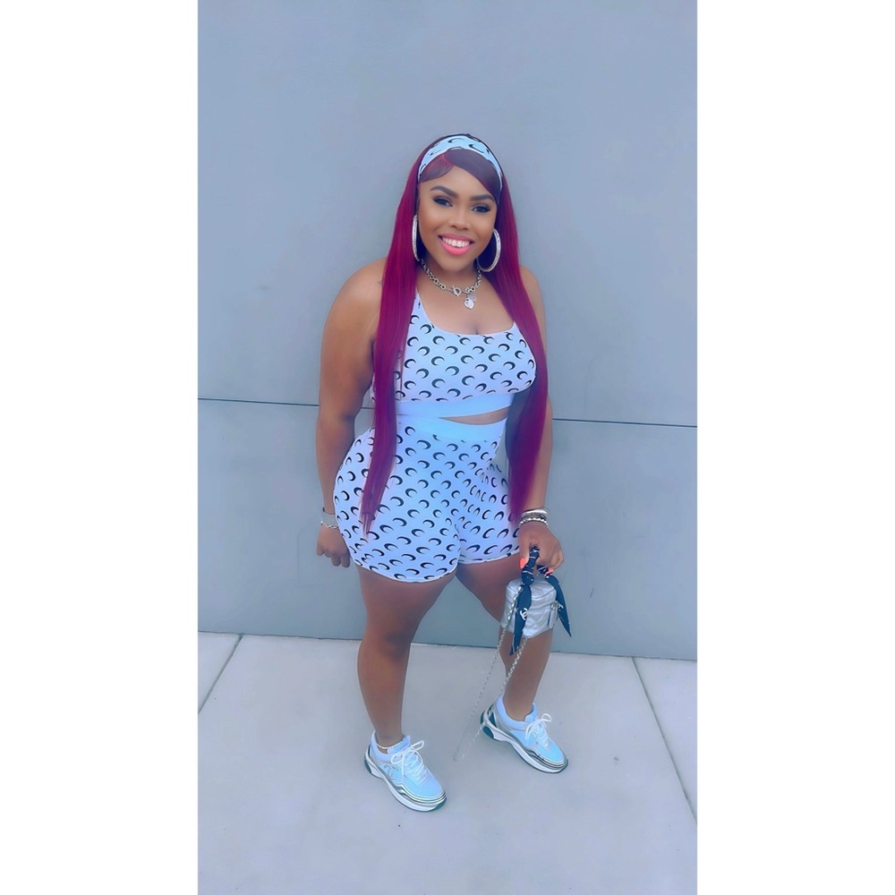 Marine Serre Biker Shorts